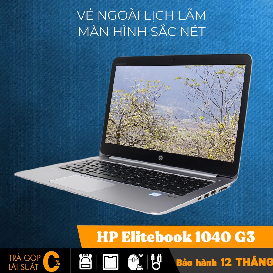 Laptop HP Elitebook 1040 G3 dành cho văn phòng