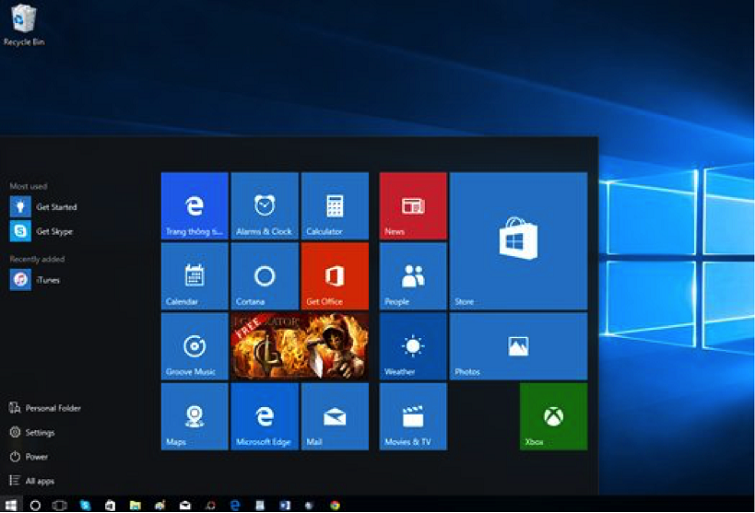 Sở hữu hệ điều hành win 10 bản quyền