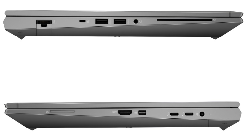 Cổng kết nối laptop HP ZBook Fury 15 G8 Cổng kết nối laptop HP ZBook Fury 15 G8