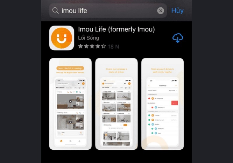 Cách tải phần mềm IMOU LIFE về điện thoại