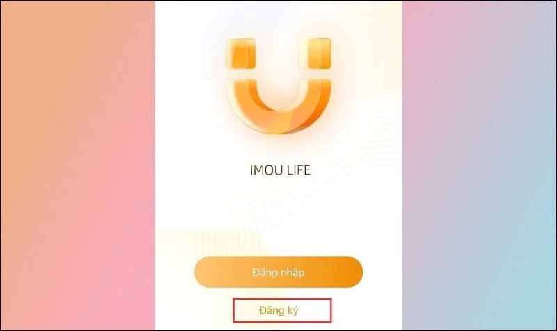 Nhấn nút Đăng ký
