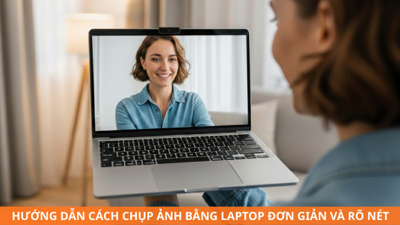 Hướng dẫn cách chụp ảnh bằng laptop đơn giản, rõ nét như chuyên gia