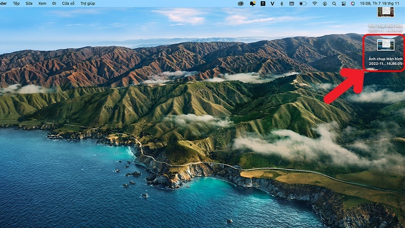 Cách chụp ảnh màn hình Macbook và lưu vào bộ nhớ