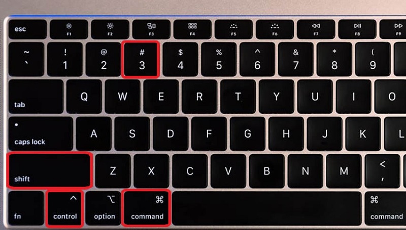 Chụp toàn màn hình trên MacBook