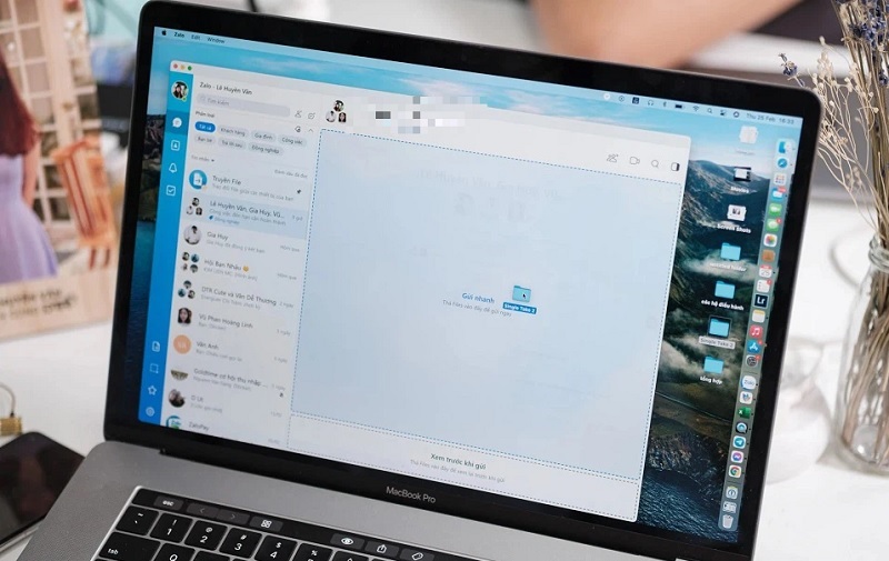 Có đăng bài trên Zalo máy tính được không?