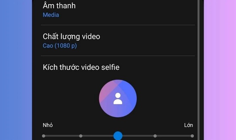 Có nhiều tùy chọn mà bạn có thể thiết lập