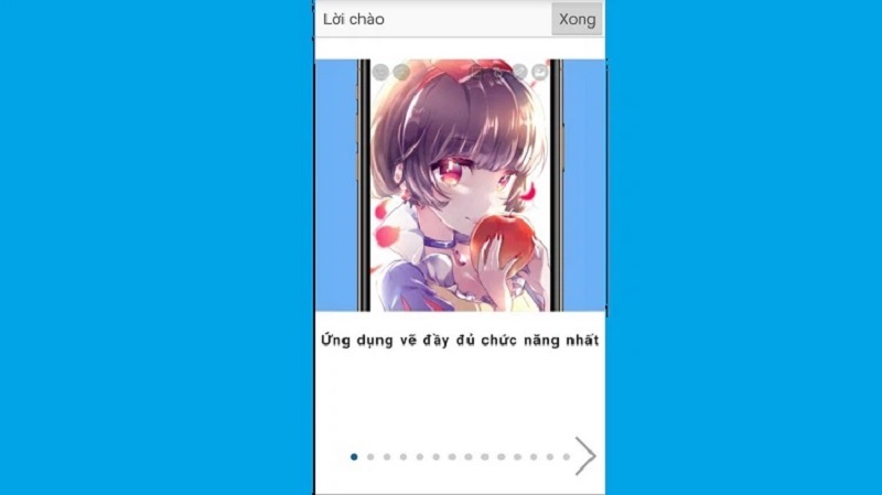 Nhấn vào nút Xong