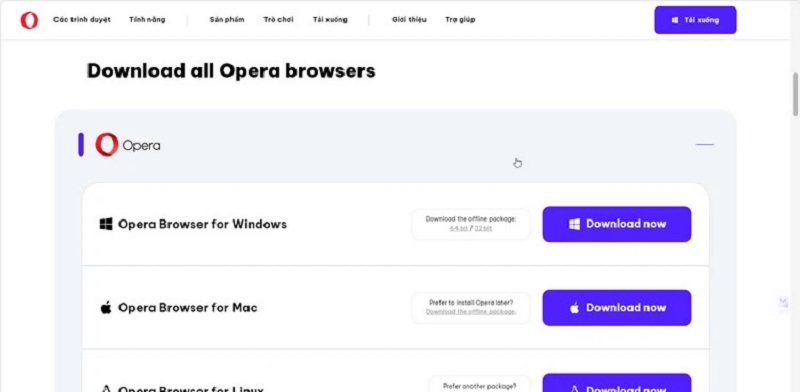 Nhấn vào nút Download Now