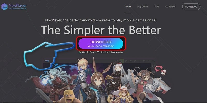 Nhấn vào nút Download