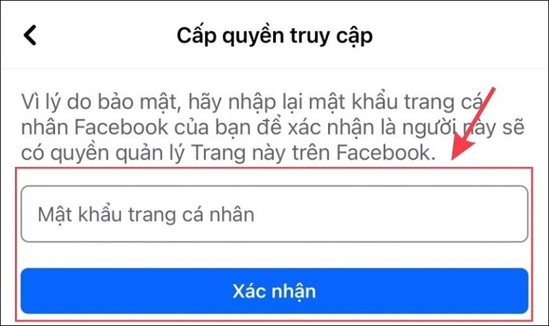 Nhấn nút Xác nhận