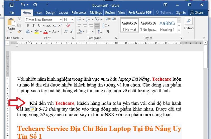 Nhấn phím Tab trên bàn phím