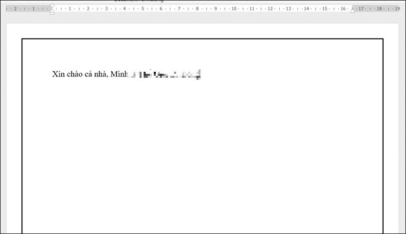 Khung trong Word là gì?