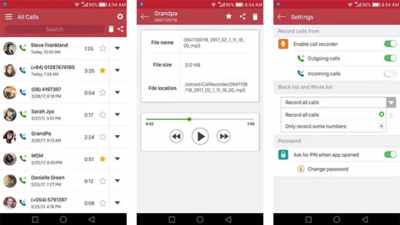 Hướng dẫn cài và dùng Automatic Call Recorder nhanh chóng