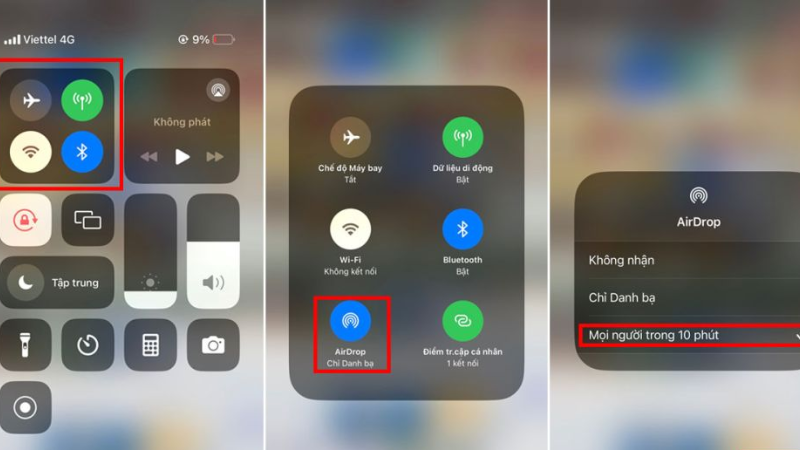 chuyển video từ iPhone sang MacBook, iMac bằng airdrop