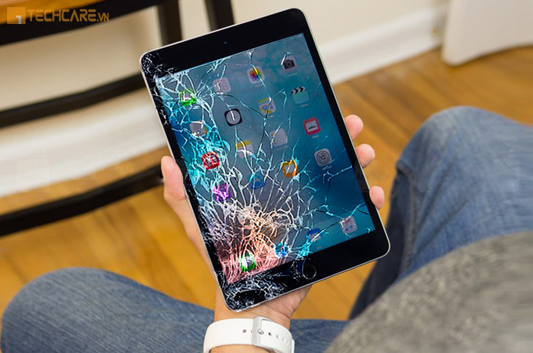Ipad bị rơi vỡ màn hình