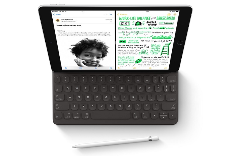 Tương thích với cả bút cảm ứng Apple Pencil và bàn phím rời Smart Keyboard