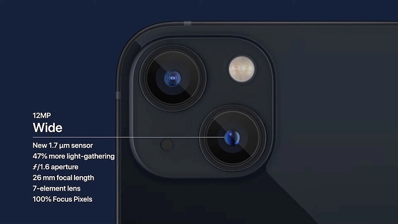 Camera kép 12MP chụp hình vô cùng chân thực