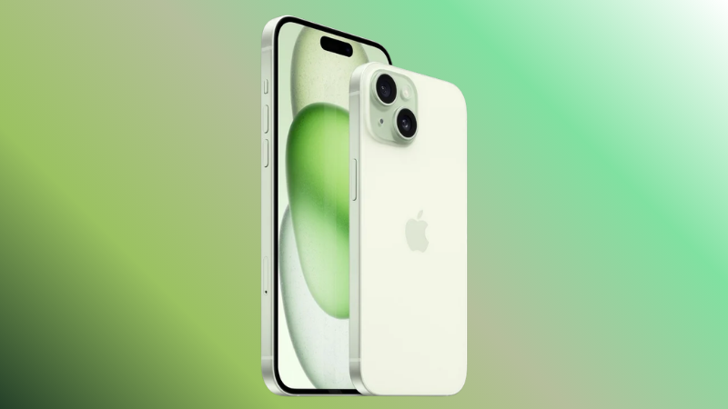 iphone 15 màu xanh lá cây