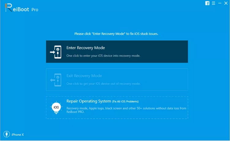 Giải pháp 5: Sửa lỗi iPhone không thể gửi ảnh bằng Tenorshare ReiBoot