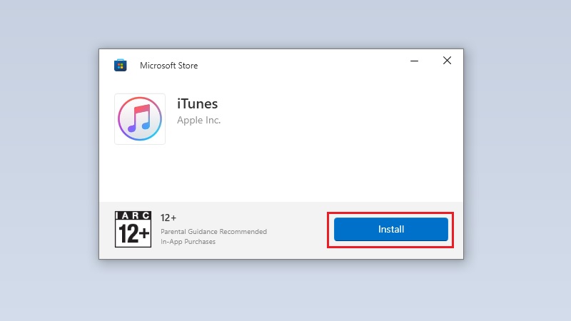 Tải iTunes cho Windows từ trang chủ Apple bước 3 Tải iTunes cho Windows từ trang chủ Apple bước 3