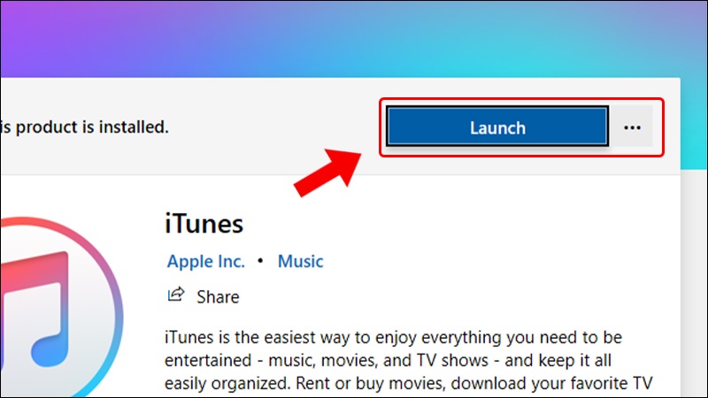 Tải iTunes cho Windows từ trang chủ Apple bước 4Tải iTunes cho Windows từ trang chủ Apple bước 4 Tải iTunes cho Windows từ trang chủ Apple bước 4