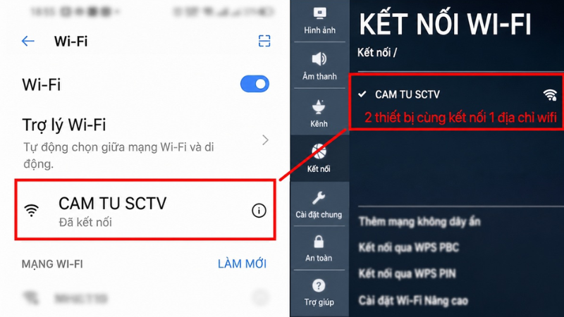 Kết nối điện thoại với tivi LG bằng ứng dụng chính chủ LG ThinQ