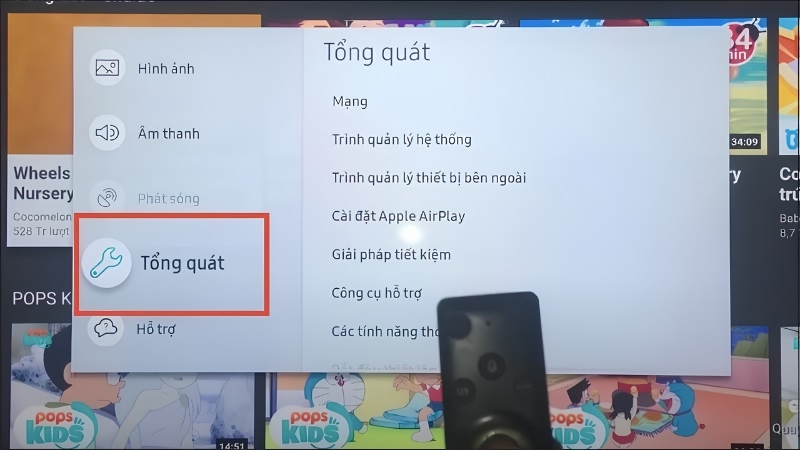 Kết nối không dây bằng AirPlay bước 2