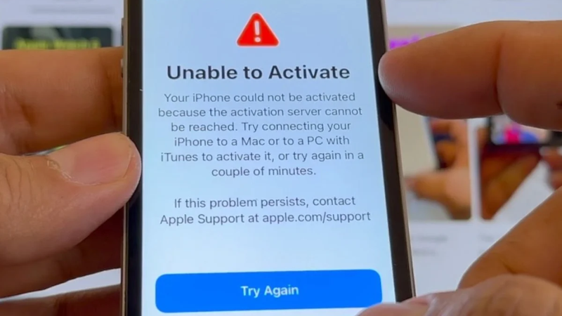 Khóa Kích Hoạt iPhone