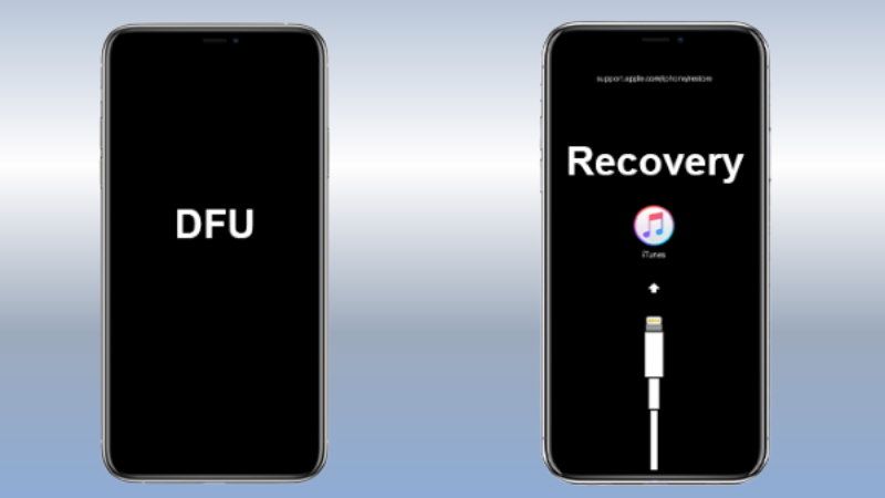 Khôi Phục Qua Chế Độ DFURecovery