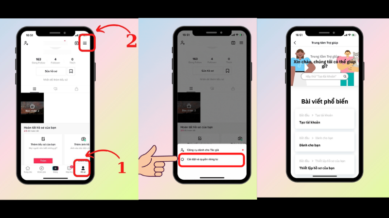 Khôi phục video bằng cách liên hệ với đội ngũ hỗ trợ trên TikTok