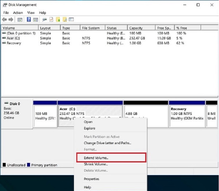 khong-gop-duoc-o-cung-trong-win-10