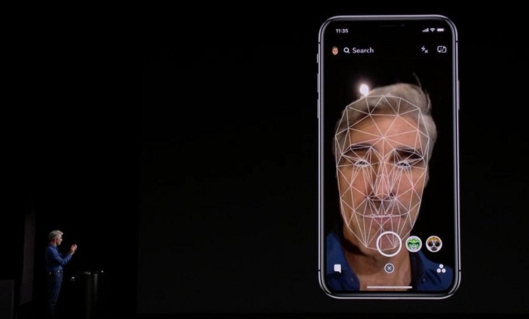 khuôn mặt Face ID