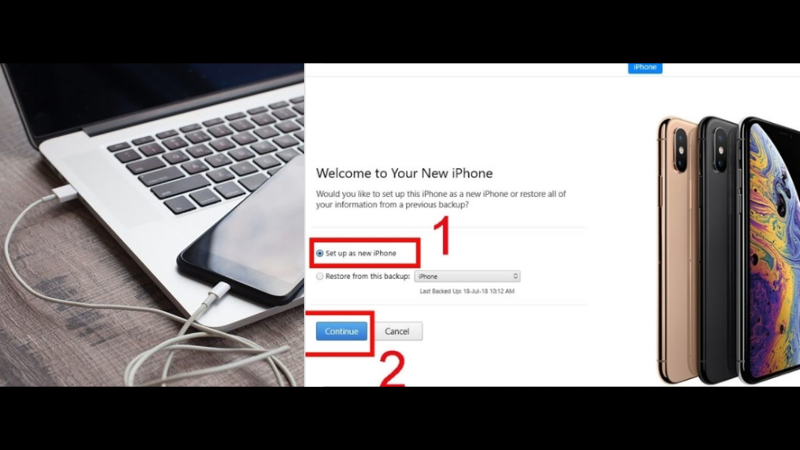 Kích Hoạt iPhone Bằng Macbook nhờ itune
