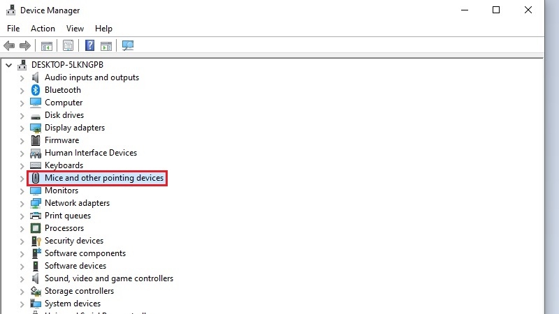 Kiểm tra Driver chuột trong Device Manager bước 2 Kiểm tra Driver chuột trong Device Manager bước 2
