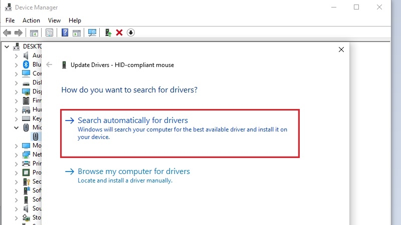 Kiểm tra Driver chuột trong Device Manager bước 3 Kiểm tra Driver chuột trong Device Manager bước 3