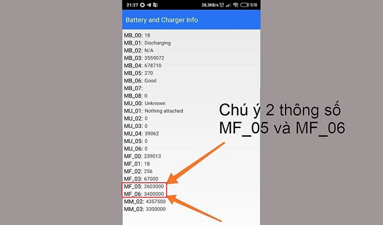 Kiểm tra độ chai pin xiaomi nhanh nhất