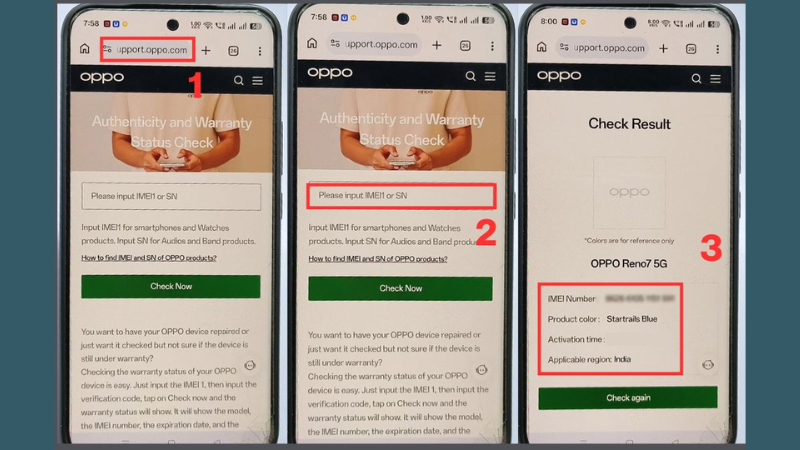 Kiểm tra hạn bảo hành qua ứng dụng My OPPO