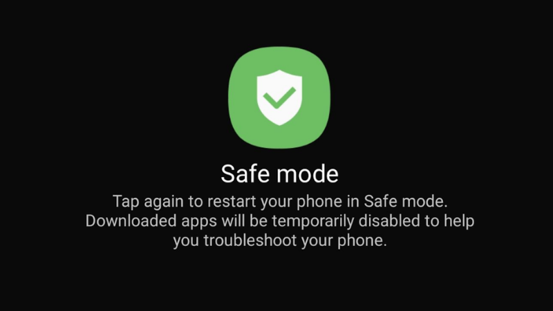 Kiểm tra ở Chế độ an toàn (Safe Mode) dành cho Android