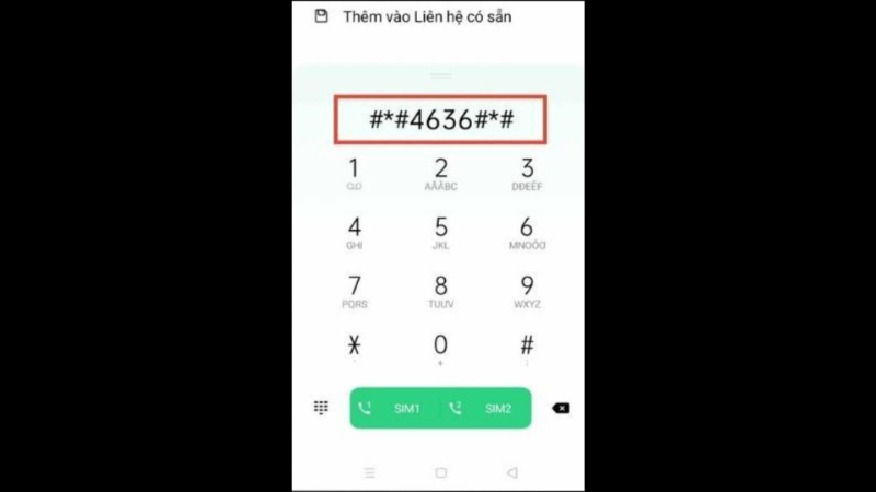 Kiểm tra pin bằng cú pháp mã USSD