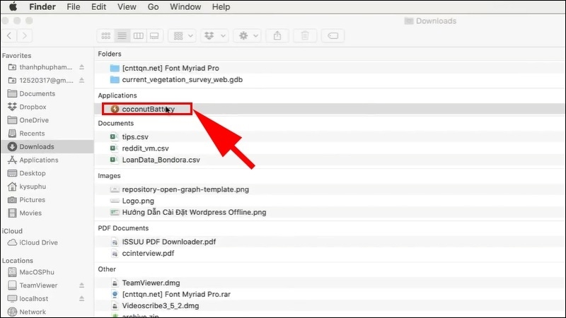 Khởi động phần mềm lên trên máy tính