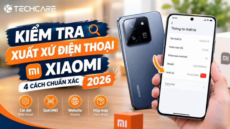 Kiểm Tra Xuất Xứ Điện Thoại Xiaomi