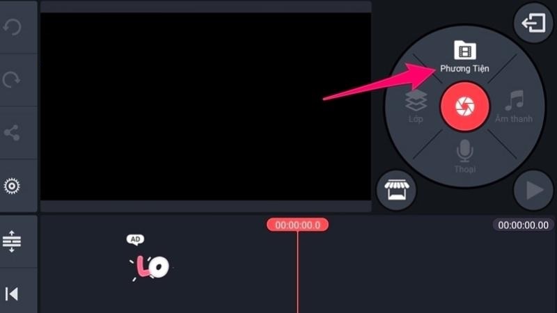Chọn video bạn cần chỉnh sửa