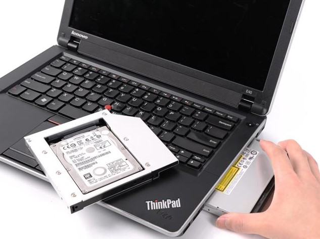 lắp 2 ổ cứng cho laptop