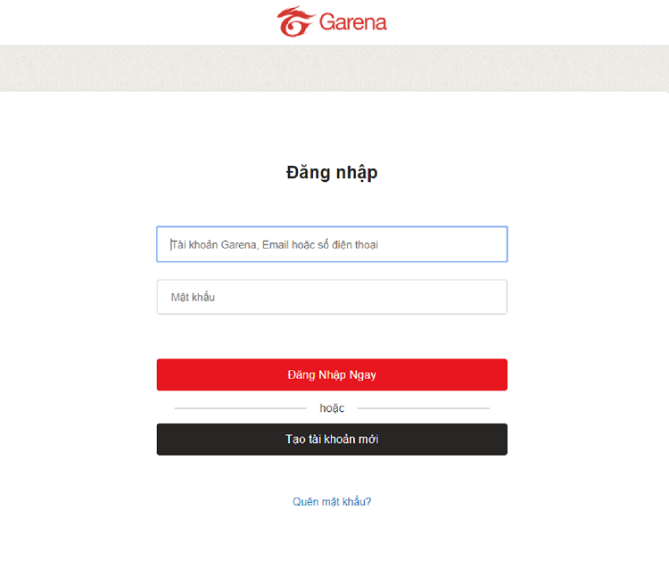 Cách lập nick Garena bằng số điện thoại