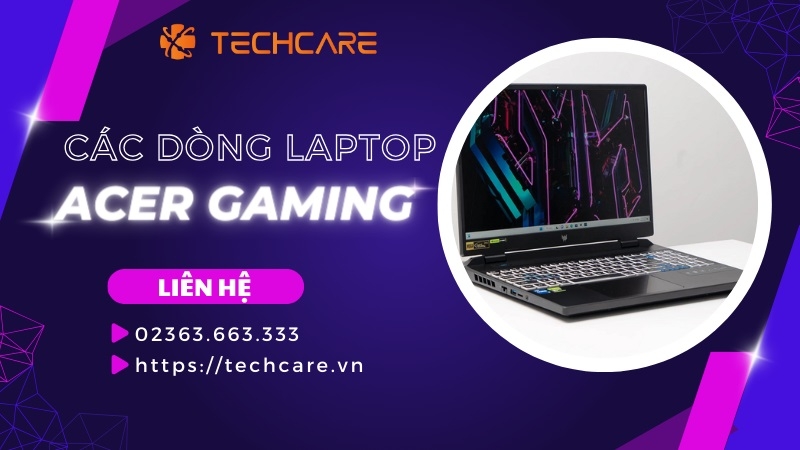 Dòng sản phẩm Acer Gaming