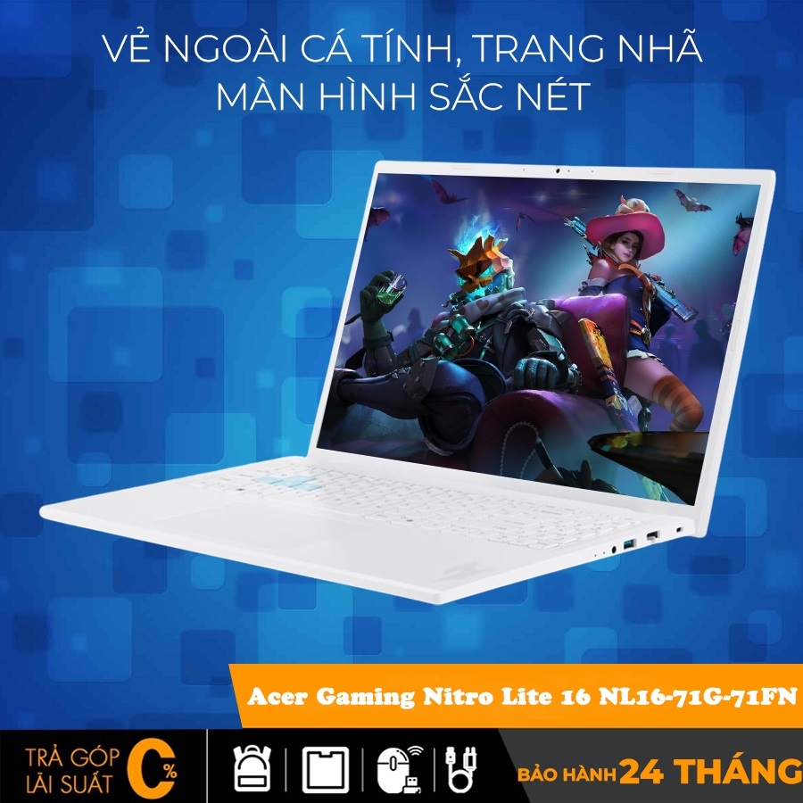 Acer Gaming Nitro Lite 16 NL16-71G-71FN NH.D5ASV.003