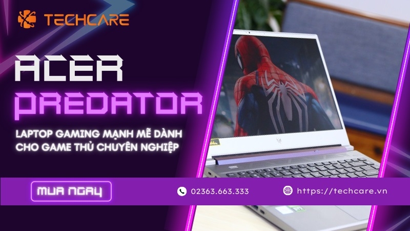 Acer Predator - Laptop gaming mạnh mẽ dành cho game thủ chuyên nghiệp Acer Predator - Laptop gaming mạnh mẽ dành cho game thủ chuyên nghiệp