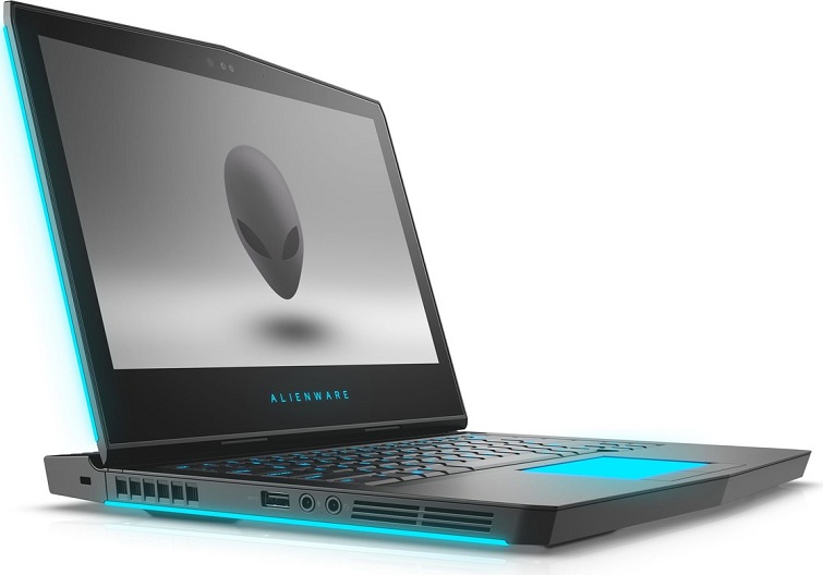 Cạnh trái của Alienware 13 R3