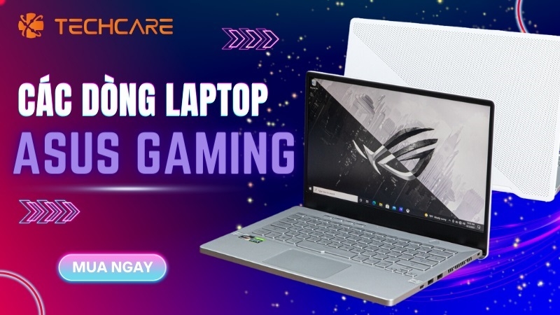 Asus Gaming - Lãnh đạo cuộc chơi game thủ