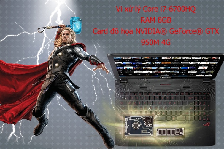 Hiệu năng của máy mạnh mẽ